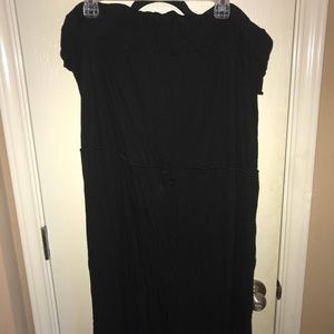 Old Navy black maxi dress